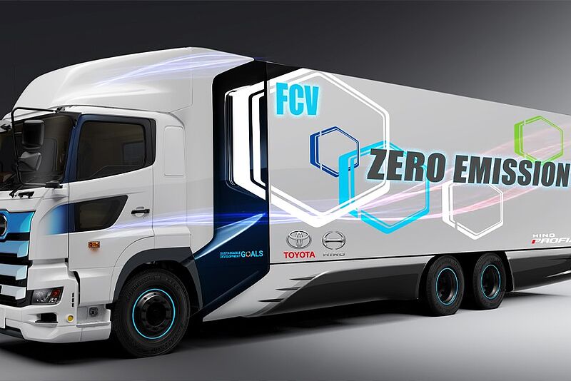 Toyota Brennstoffzellen-LKW AB Frühjahr 2022 im Praxistext